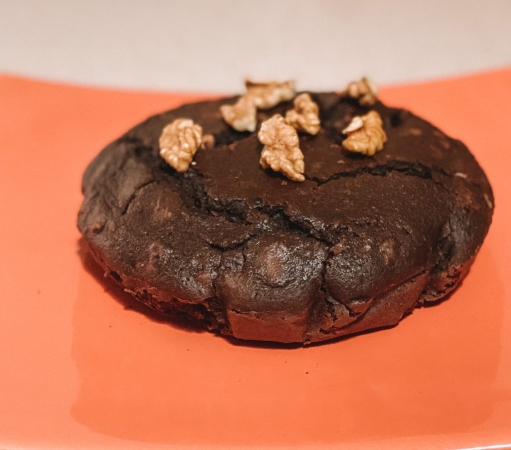 brownie fit fácil de hacer. elviajesigue